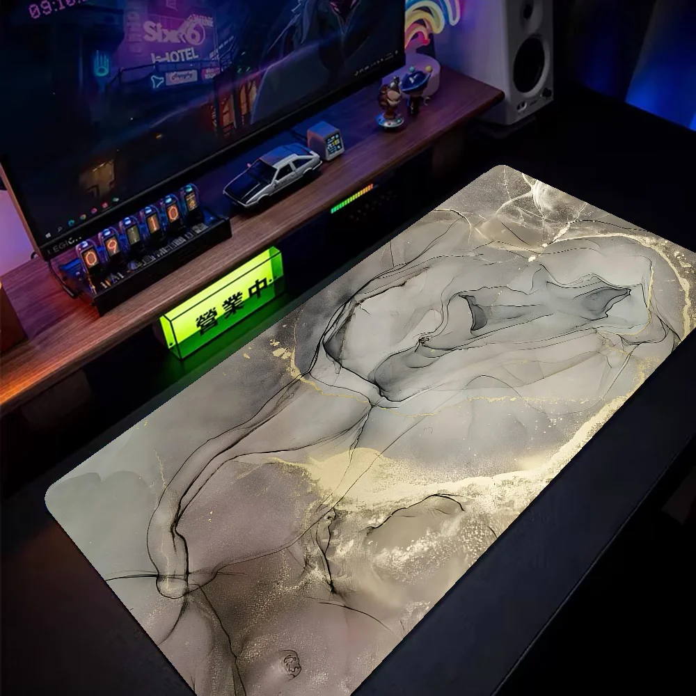 

Fashion Marble Mousepad Mouse Mat Desk Mat Large Gaming Accessories Prime Gaming XXL Keyboard Pad