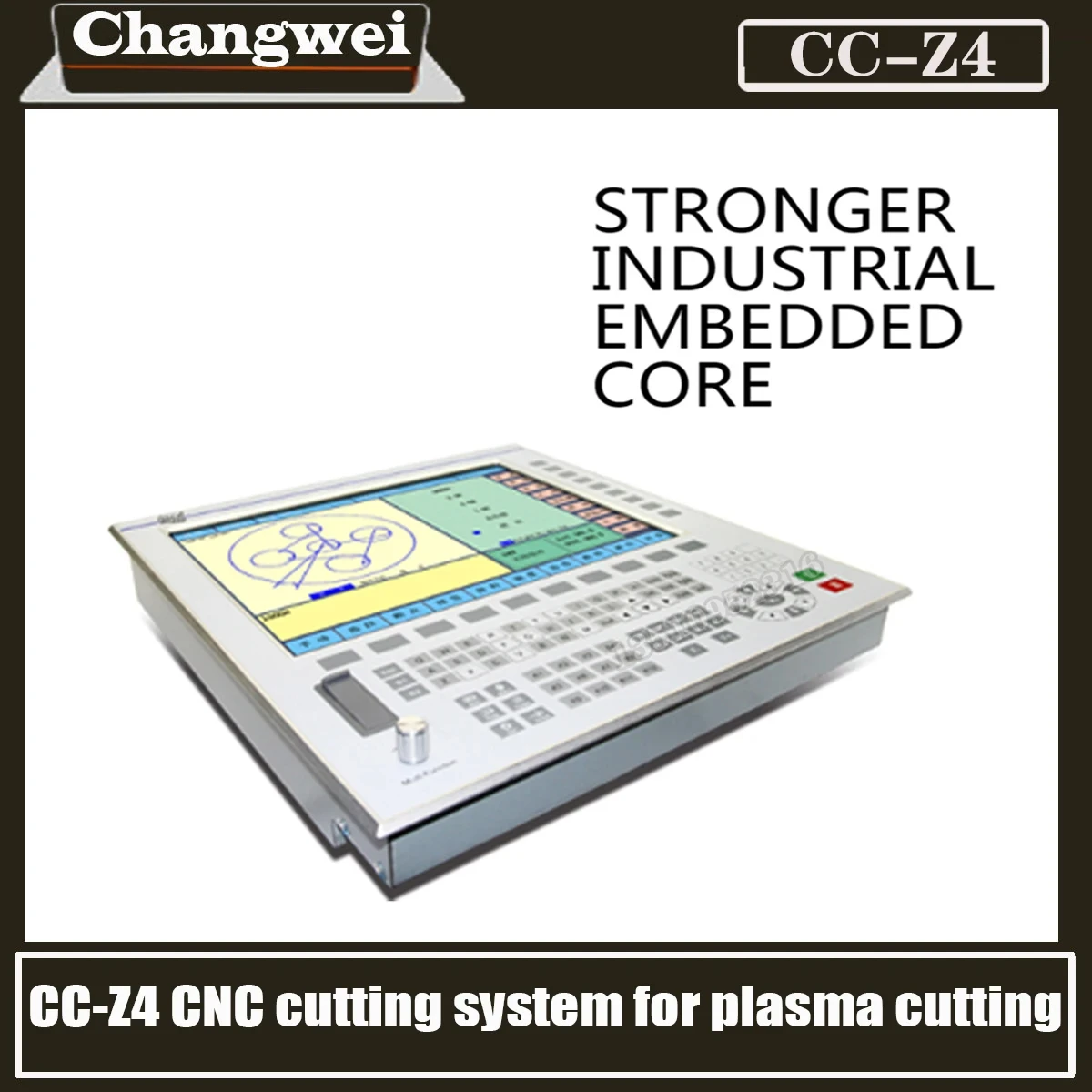 Cnc Machine Tool Cutting Controller Cc-z4 2 Axis Cnc Cutting System For Plasma And Flame Large Cnc Cutting Machine