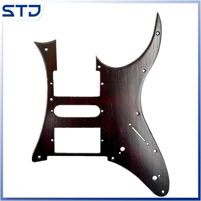 RG 350 DX HHSH NEW - Replacement ailanthus wood Guitar Pickguard For Ibanez