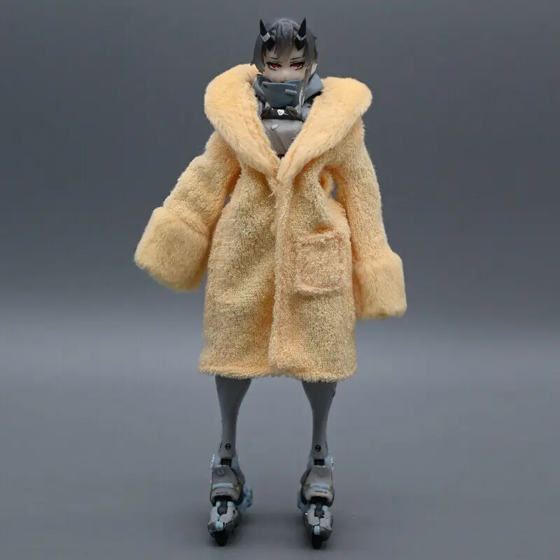 1/12 Scale Bathrobes Model for 6''romankey Gynoid