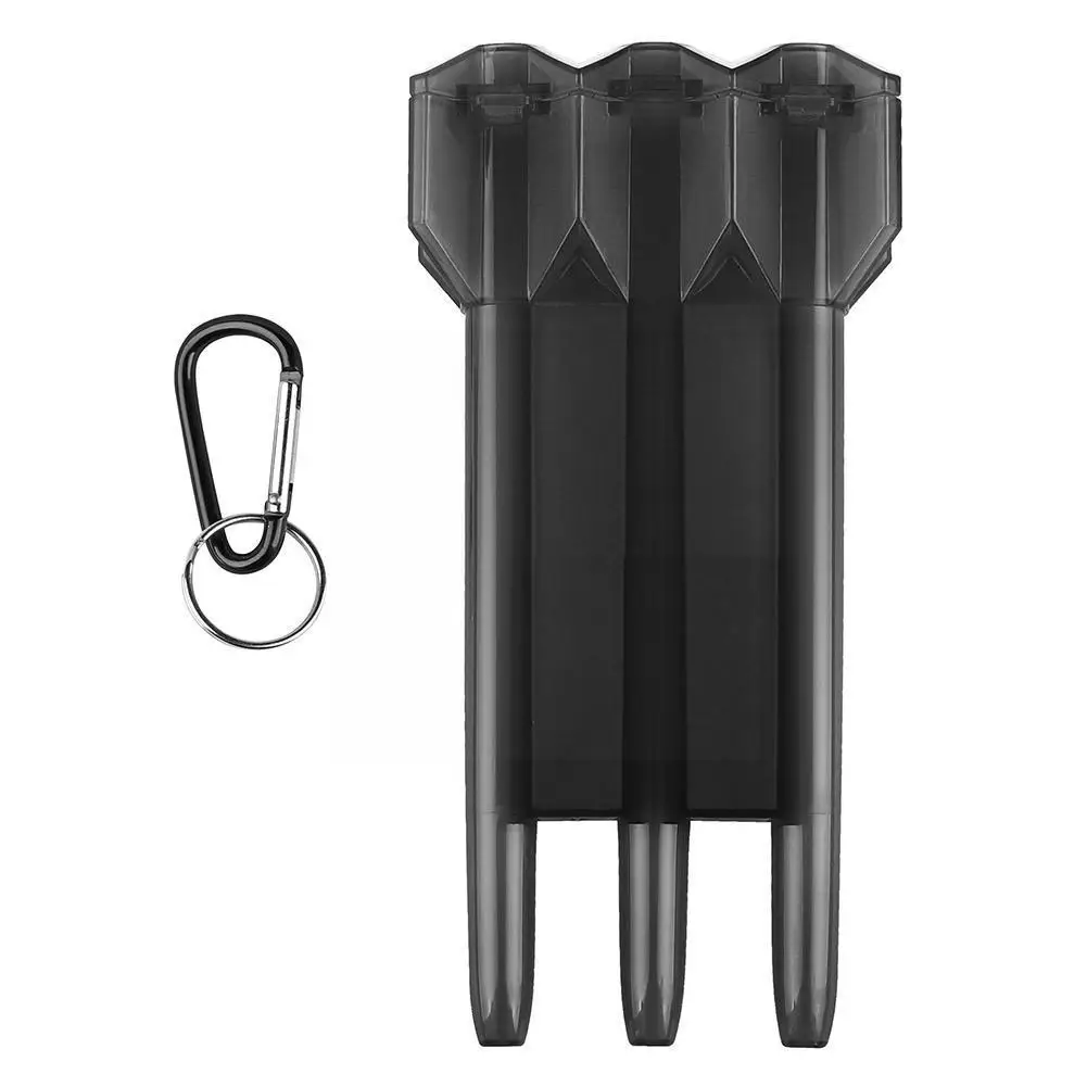Portátil Nylon Dart Carry Caixa De Armazenamento, plástico transparente, adequado para a maioria dos dardos, Upgrade Style, Acessórios Dart, D9c7