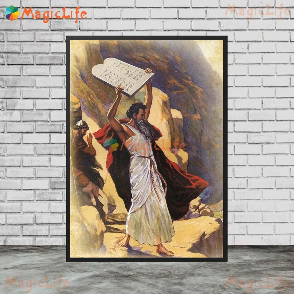 PILATE & JESUS PETER RAISES DORCAS MARY AND MARTHA NATIVITY Wall Art Canvas Painting Wall Pictures For Living Room Home Decor