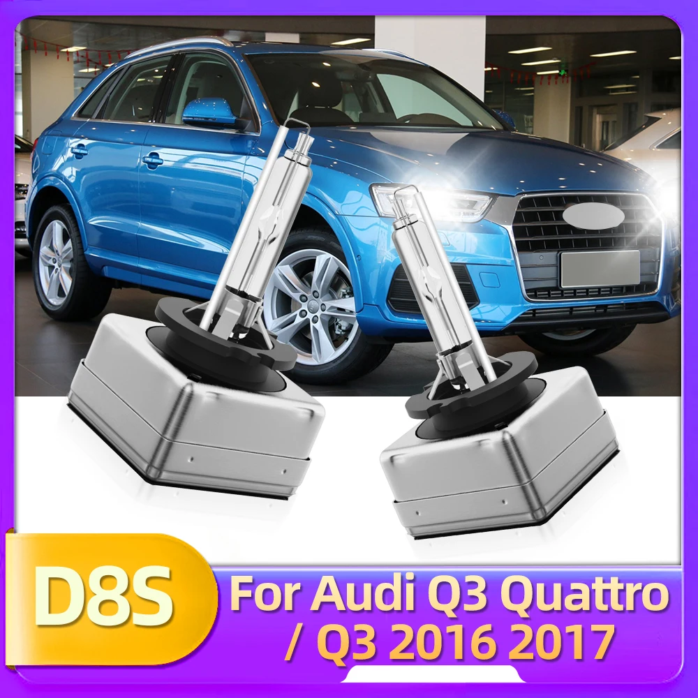 

Сменные ксеноновые лампы LSlight 2 шт. 35 Вт D8S 6000K HID для фар головного света, лампы 12 В для автомобилей Audi Q3 2016 2017 Q3 Quattro