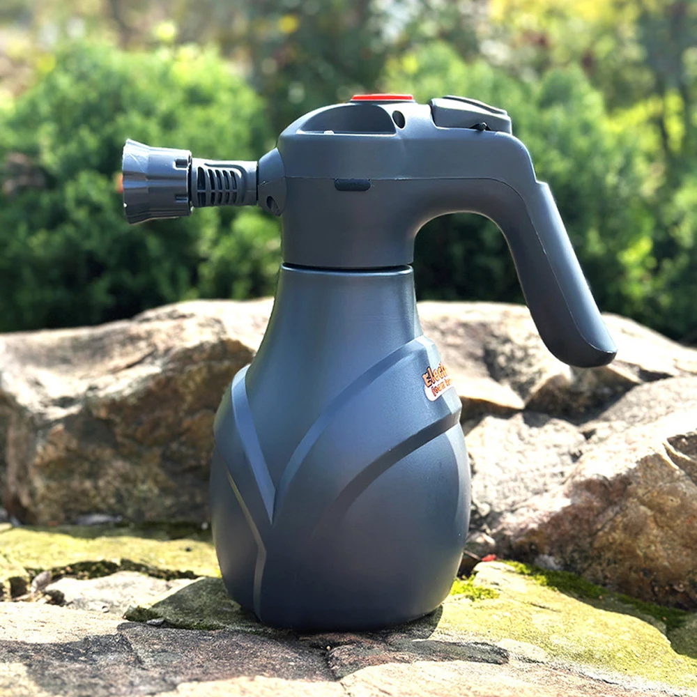 2L Wireless Electric Foam Sprayer Car Wash Foaming Pump Blaster Portable Watering Sprayer for Household Car Cleaning