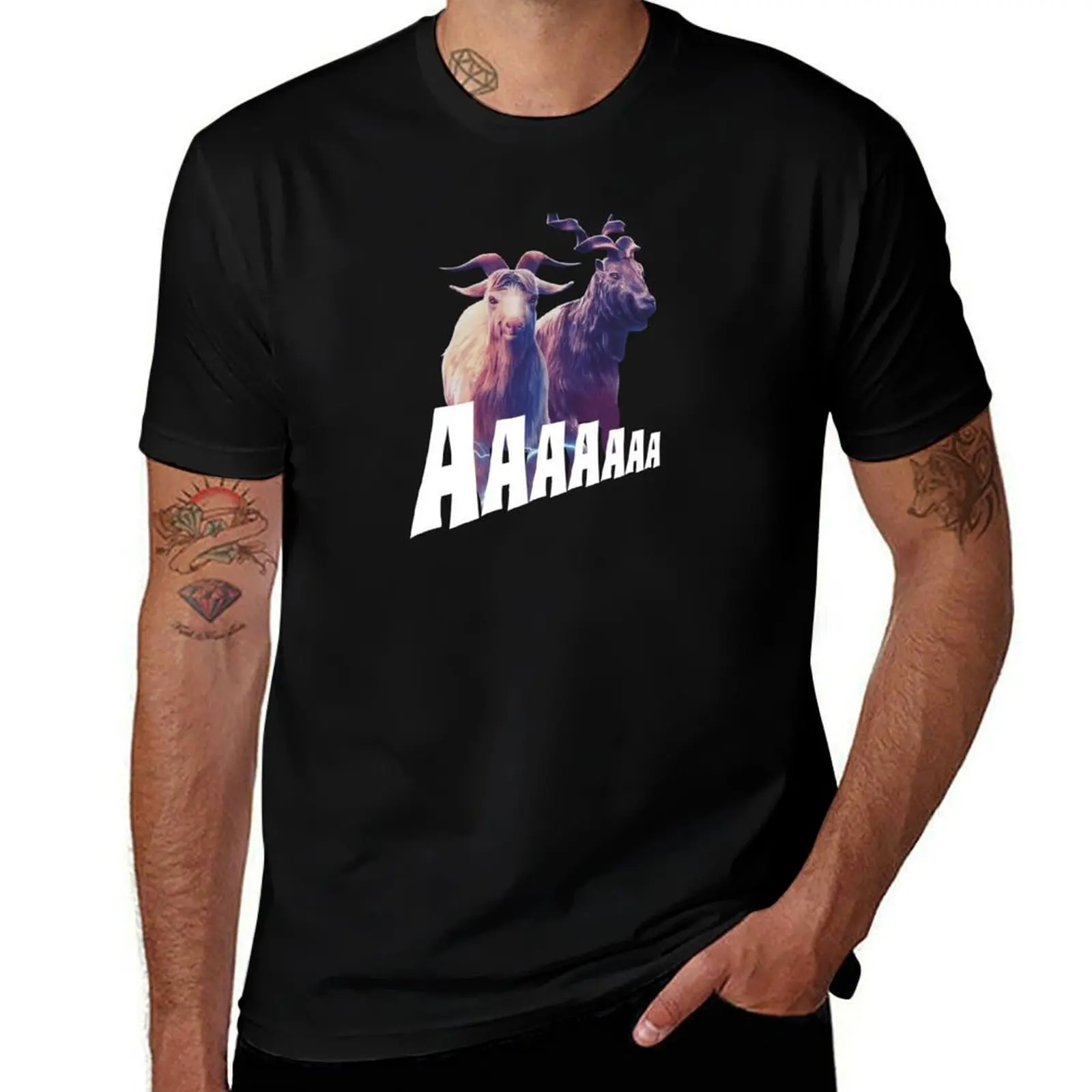 

Screaming Goats T-Shirt oversized t shirt rapper graphic tees funny gifts mens funny t shirts