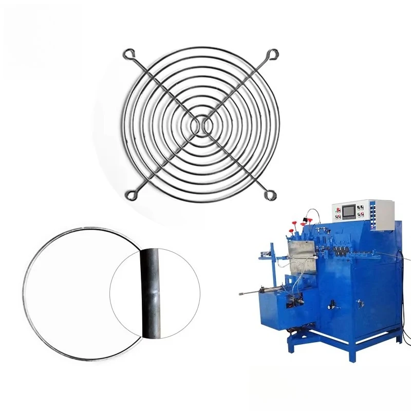 CNC Hydraulic Wire Ring Making Welding Machine Automatic Circle Square Oval Forming Equipment Factory Direct Manufacturer