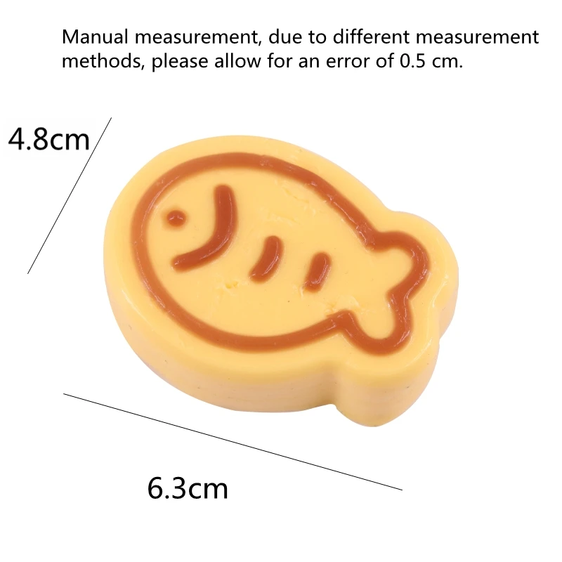 スクイーズシミュレートフィッシュ スクイーズトイ ソフトストレスリリーフ スローライジング 感覚フィジェット 不安 ADHD 自閉症 子供 大人へのギフト