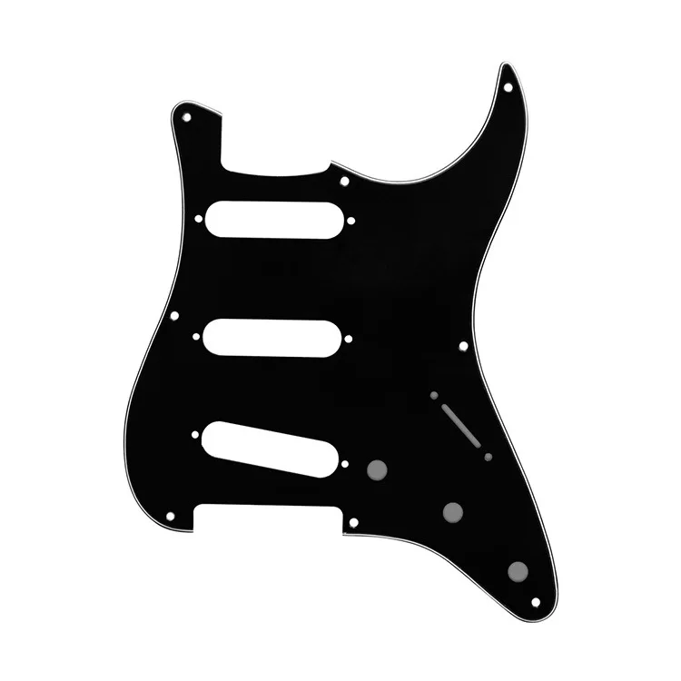 USA Vintage 8 Holes ST SSS Strat Guitar Pickguard with screws Black Pearl ST Scrach Plate Various Colors Fits for Fender Strat