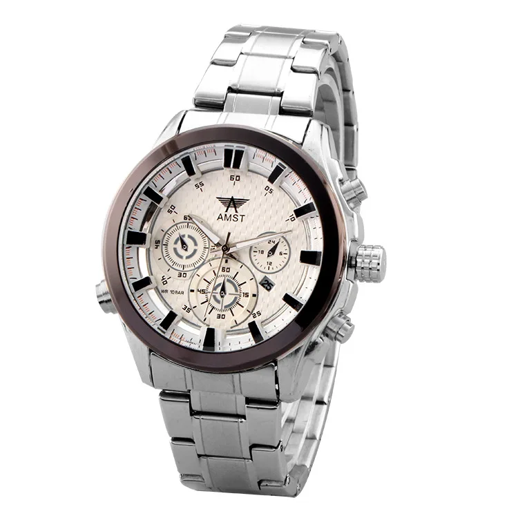 

Multifunctional *Dual Display Steel Belt Men's and Women's Electronic Watches Business Fashion Calendar Men's Electronic Watches