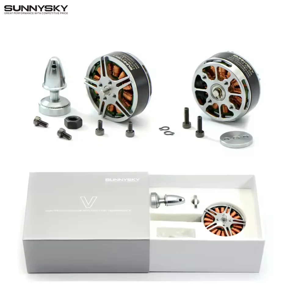 SUNNYSKY V3508 380kv 580kv 700kv borstelloze motor voor RC Multicopter (nieuw zicht)