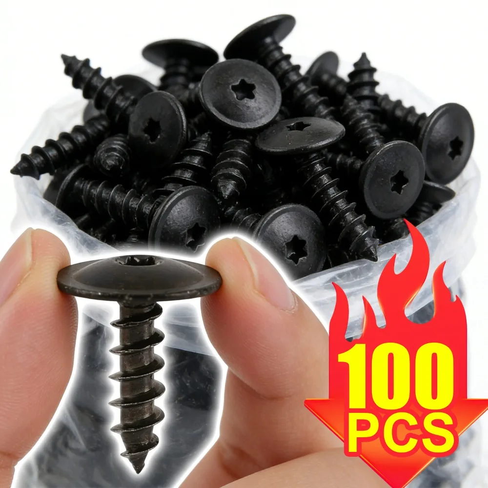 T20 Torx Head Screw M5x16 Car Engine Undertray Splash Shield Guard Bolts Auto Bumper Metal Retainer Fastener for VW Golf Passat