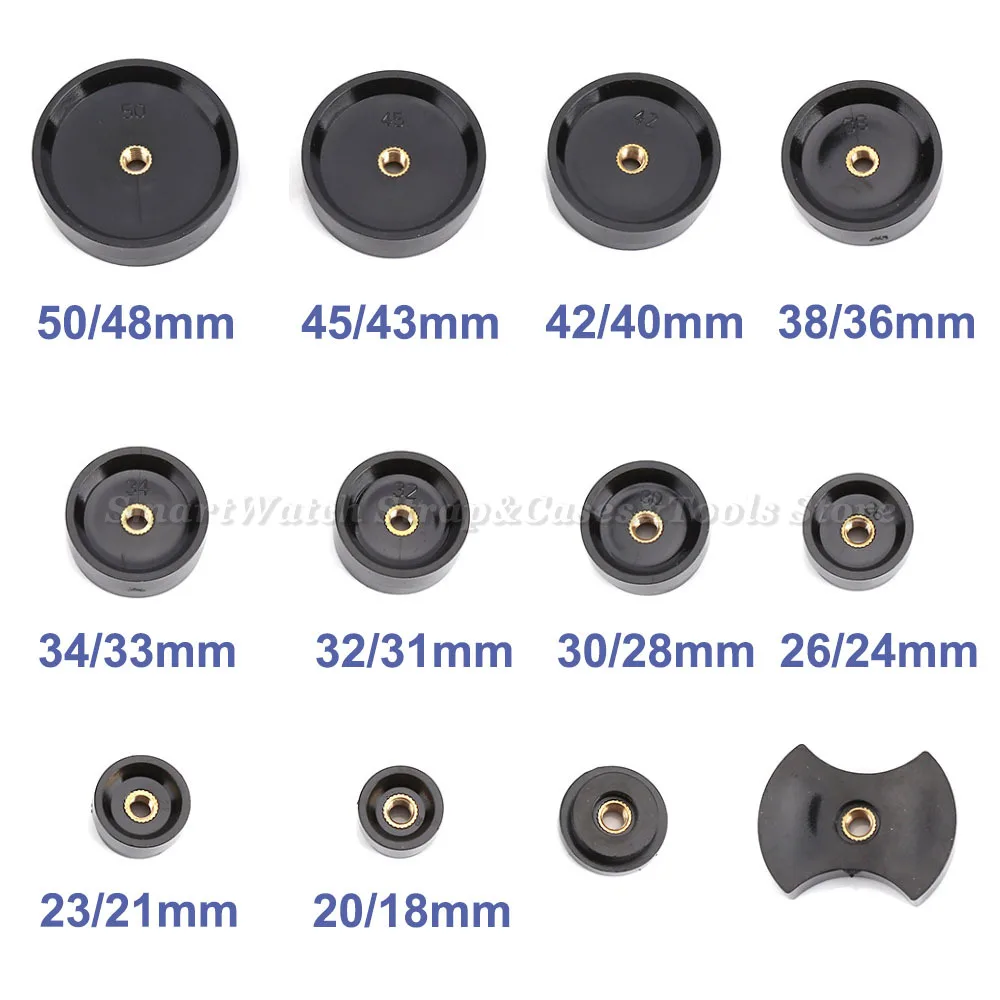 أداة ضغط الغطاء الخلفي للساعات المغلقة مع 12 مقاسًا من الغطاء الخلفي، مجموعة أدوات إصلاح الضغط لصانع الساعات