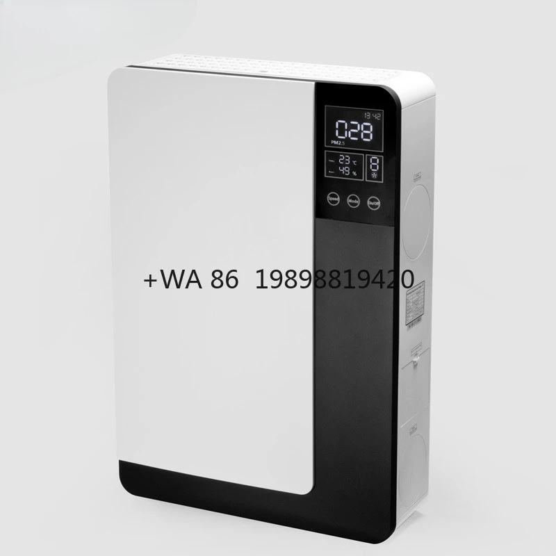 Zuivering Energiebesparing Hvac-apparaat Ventilator Blower Fan Wandmontage Negatieve ionen lucht