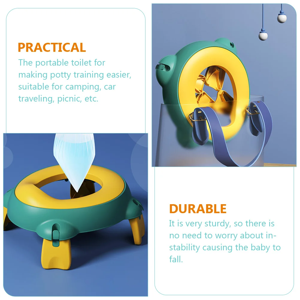 

Portable Toilet Folding Potty Travel Foldable Car Trainer '