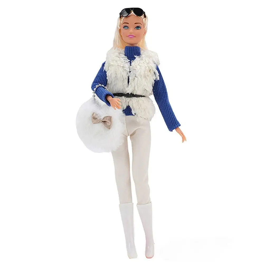 

New Fashion 1/6 Doll Clothes Handmade Casual Wear Plush Vest Boots 6 Colors 29~32cm Doll Clothes 29~32cm Doll