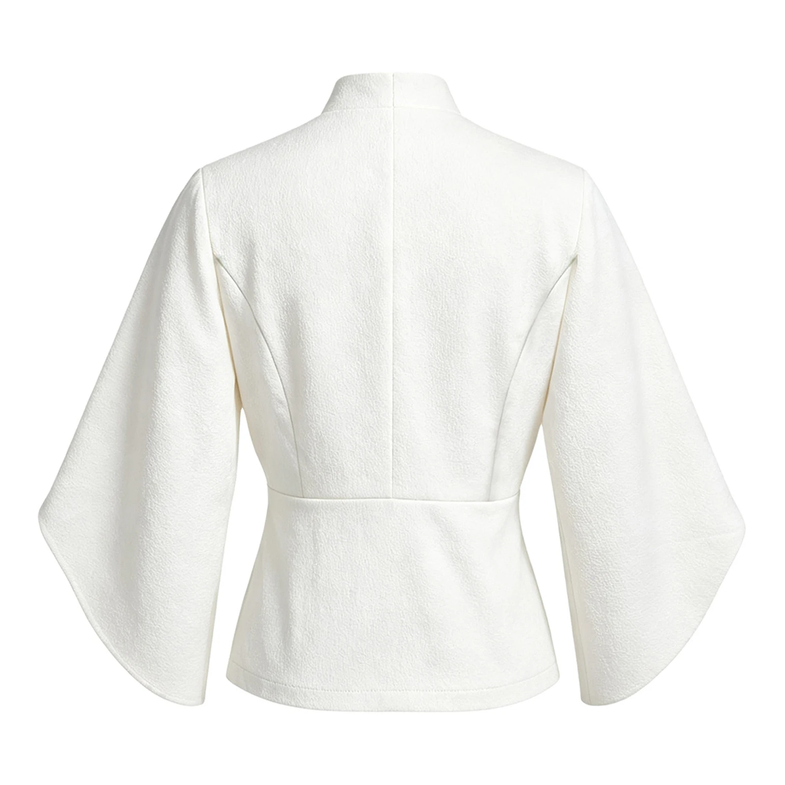 女性用、ビジネスカジュアルなブレザー。Vネック、ラップ袖のデ - Wrap Dress Work のレビューと価格
