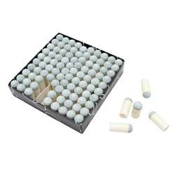 10pcs Pool Cue Tips Slip-On Billiard Cue Tips Replacement Billiards Snooker Cue Head Cover Snooker Tip Protector