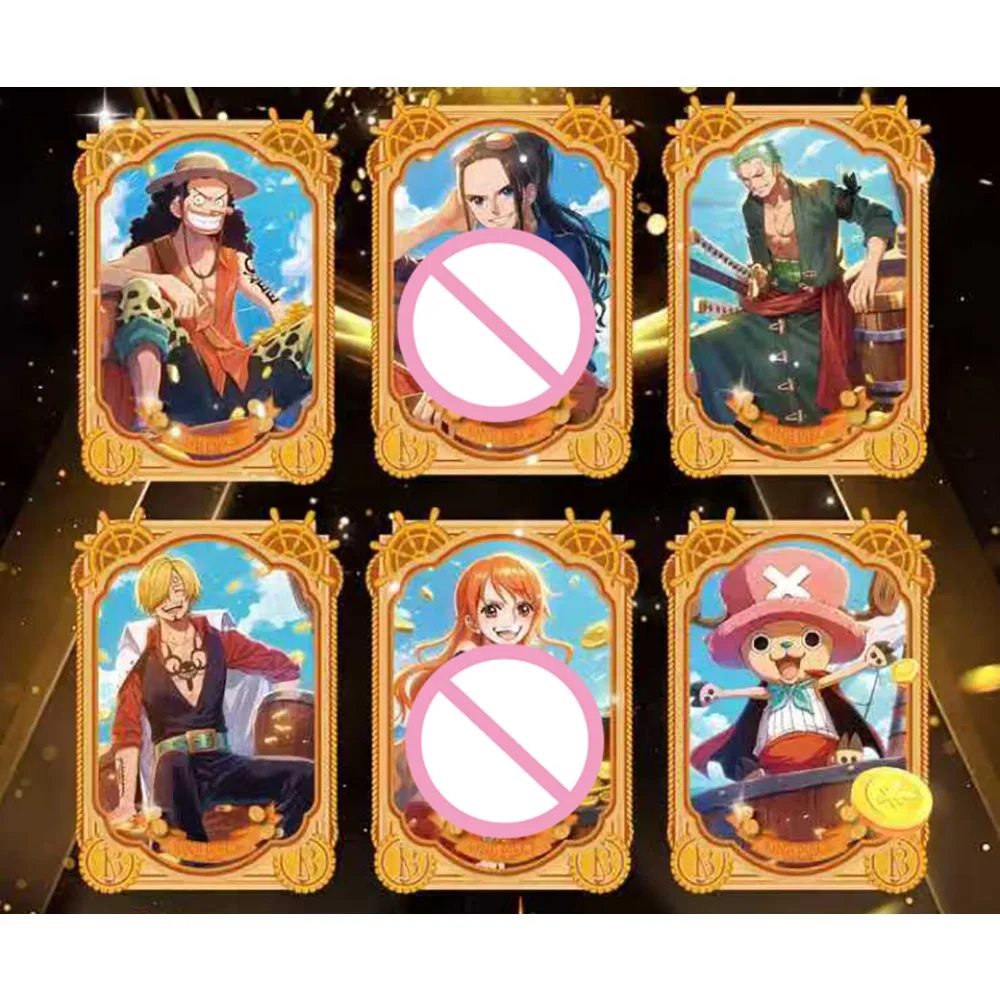 One Piece Classic Popular Anime Peripheral Character Collection Cards Cool Visual Effects Hot Blooded Battle Cards Children Gift