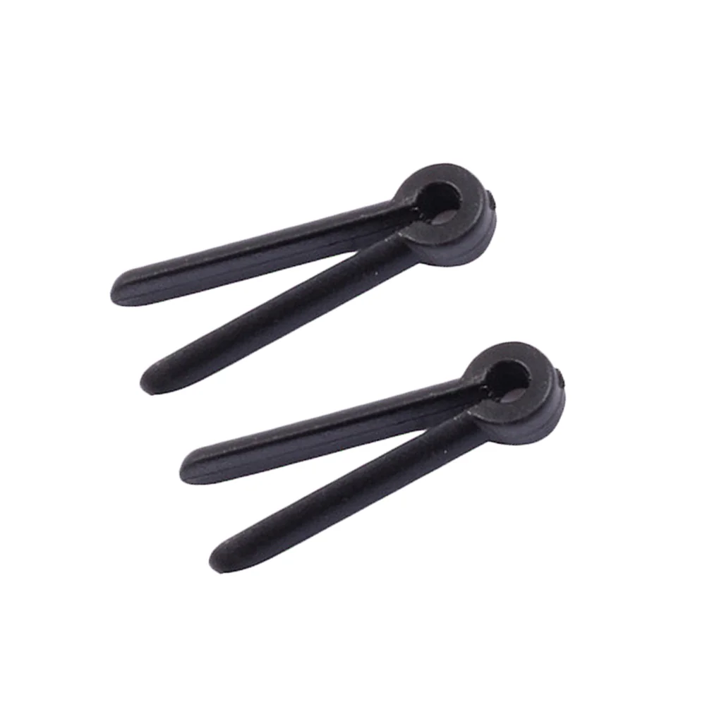 

2pcs Archery Bow Peephole Holder Arrow Pull String Holder Archery Bow Accessories (Black) bow string separator