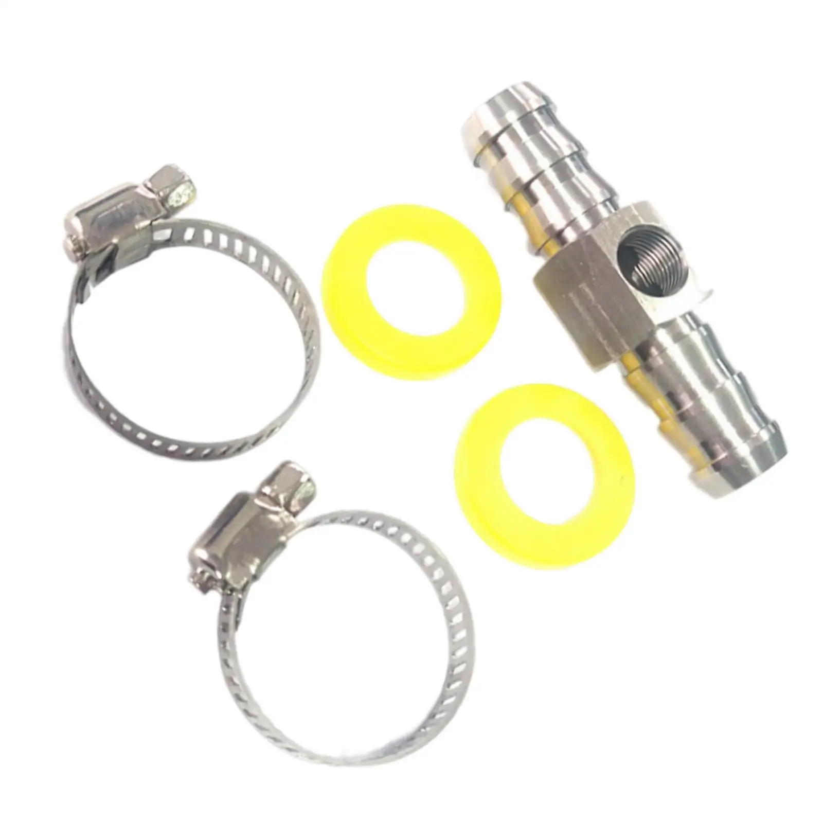 Strong Tightness 1/2 Inch Barbed T Fitting Adapter Stainless Steel Repair Part for Diesel High Pressure Fuel Tube Solutions