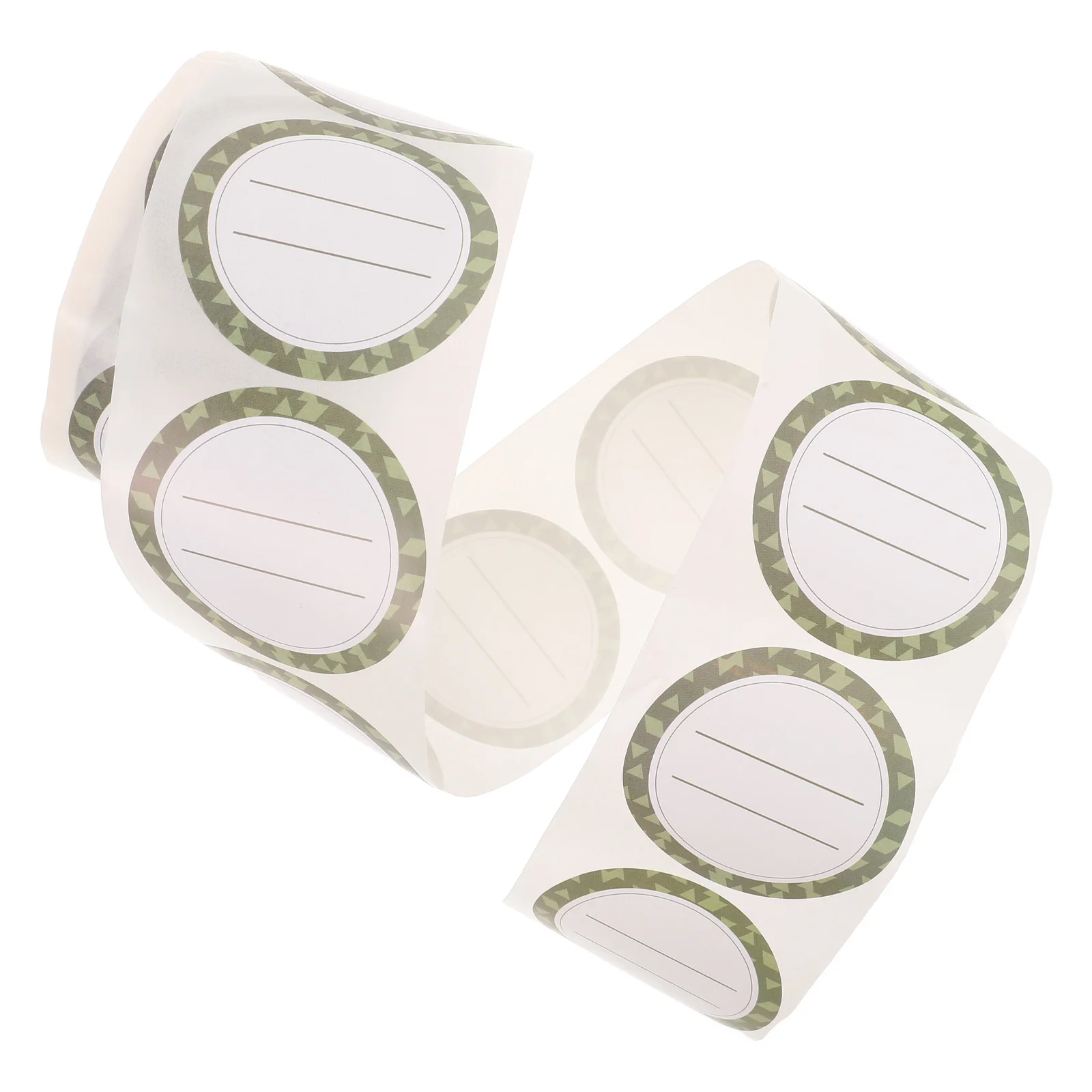 

Blank Label Stickers Decorative Labels Ordinary Clear Waterproof Kitchen Jar Office