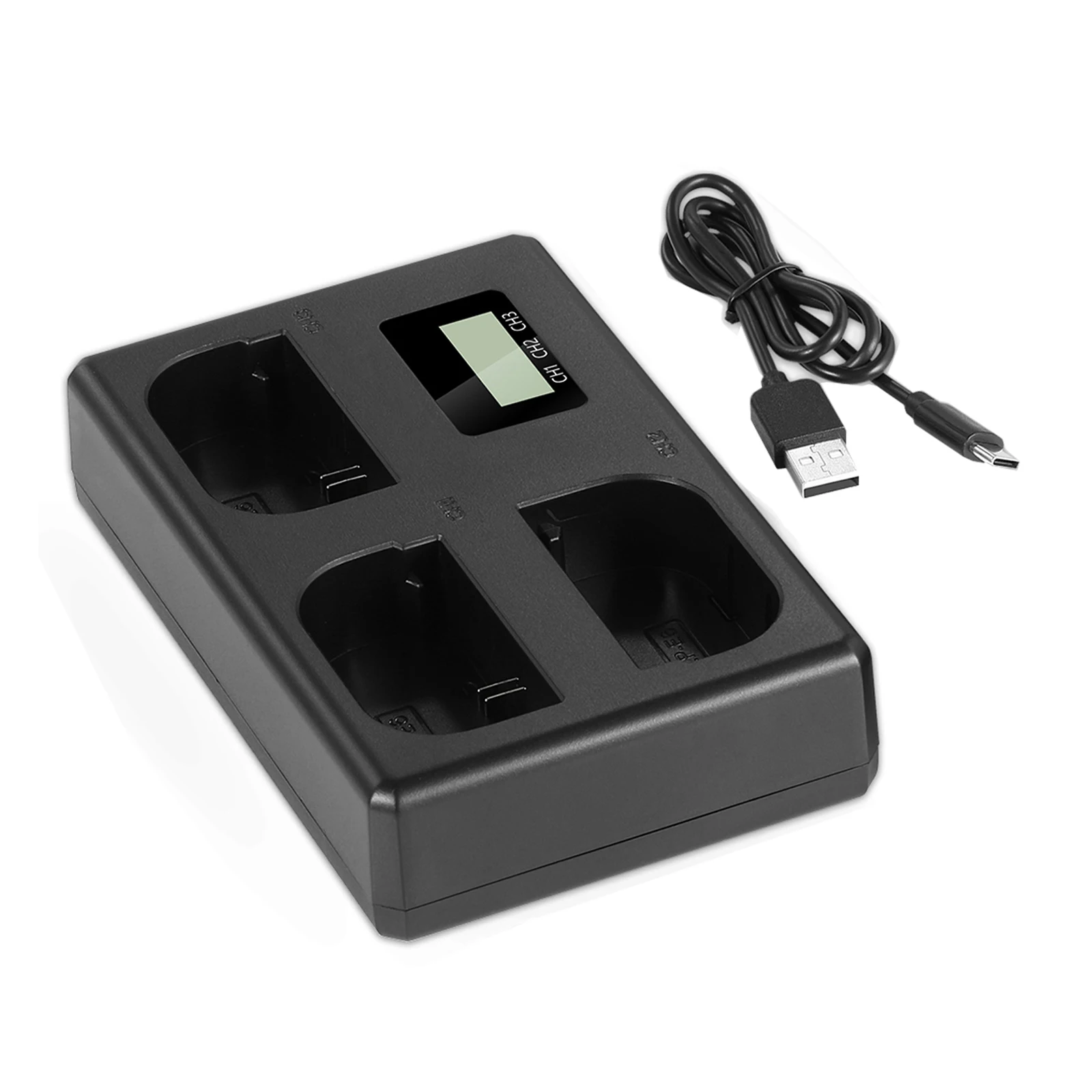 LP-E6NH LP-E6N Vervangende Batterij + Drie Kanaals Oplader Voor Canon EOS R R5 R6 5D IV 5DS R 7D 60D 70D 80D 90D Mark Camera