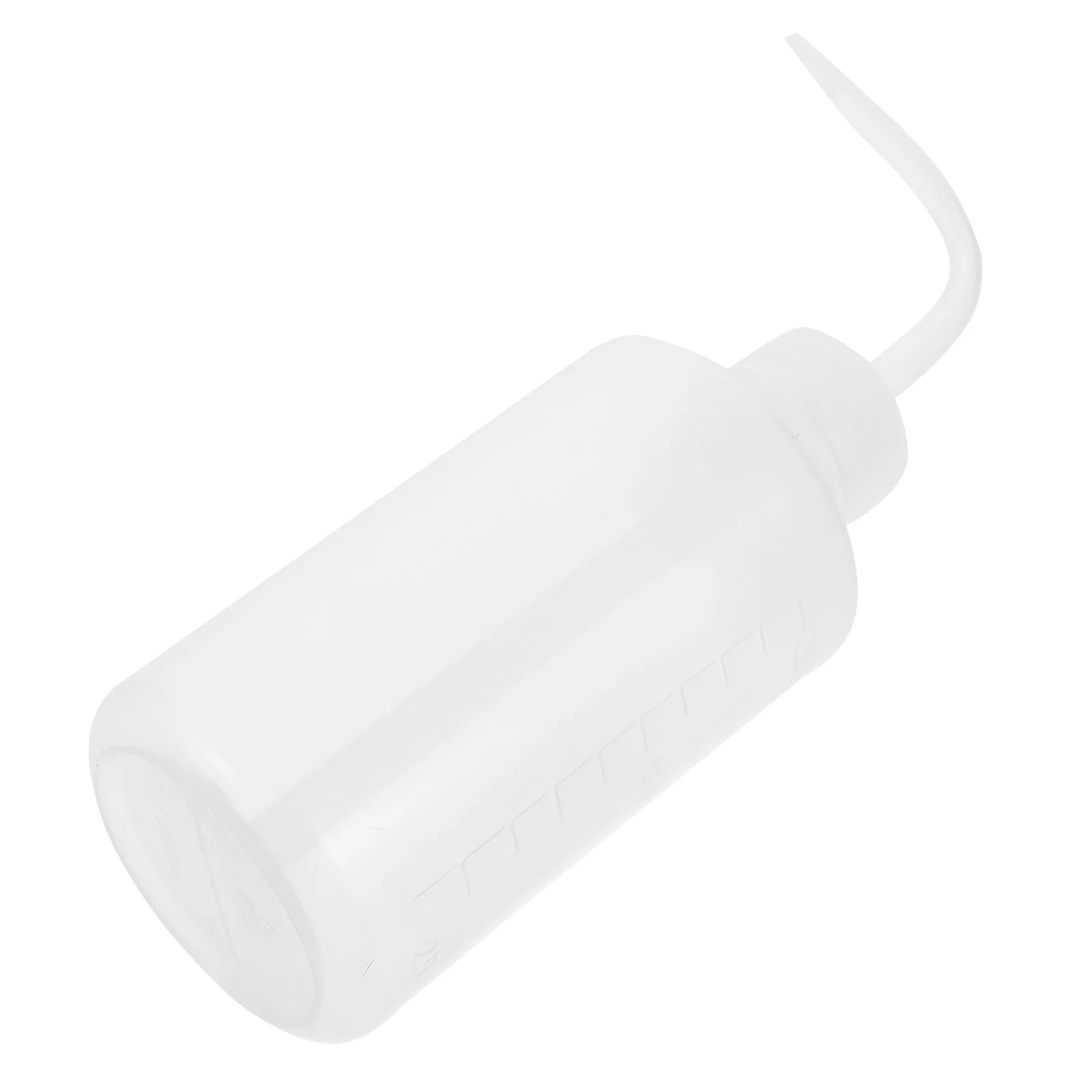 1pc Refillable Plastic Scale Transparent Graduated Washing Bottle For Barber Shop Shampoo Lotion Liquid Empty Bottle Lab Use