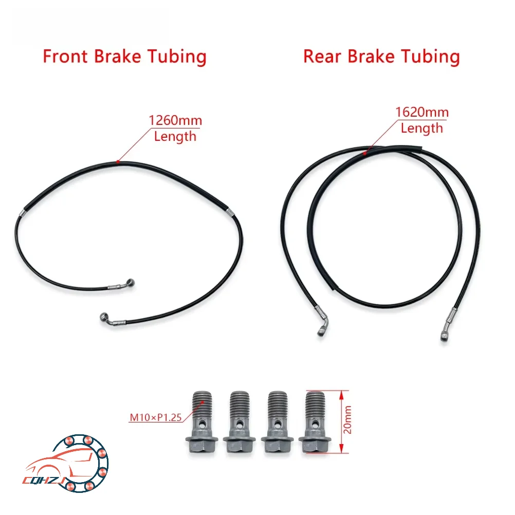 Ultra Bee Motorcycle Front Rear Brake Hose Brake Oil Pipes Hydraulic Brake Line Banjo Bolt Washer Kit For Surron Electric Bike