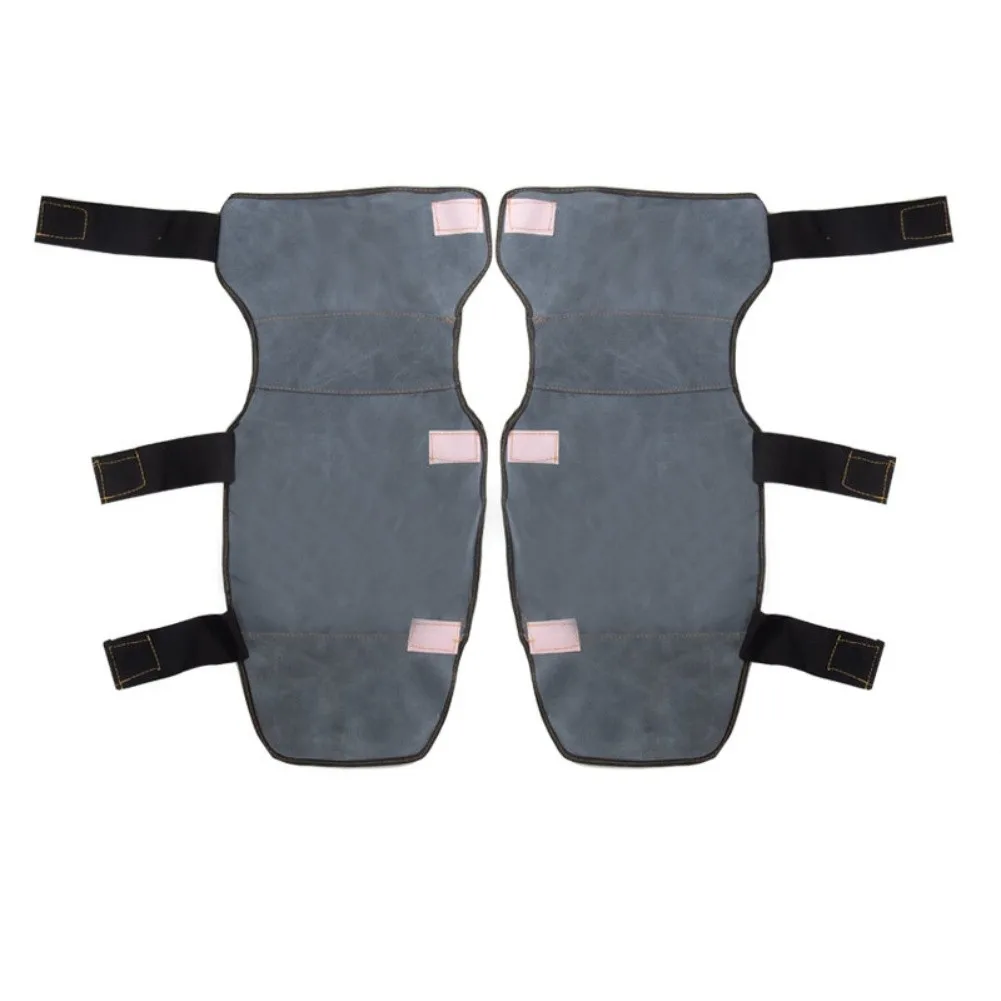 For Welding Knee Protector Scald Leg Protective Cover Cowhide Leather For Heat Resistant 55x30cm Yellow Gray Blue
