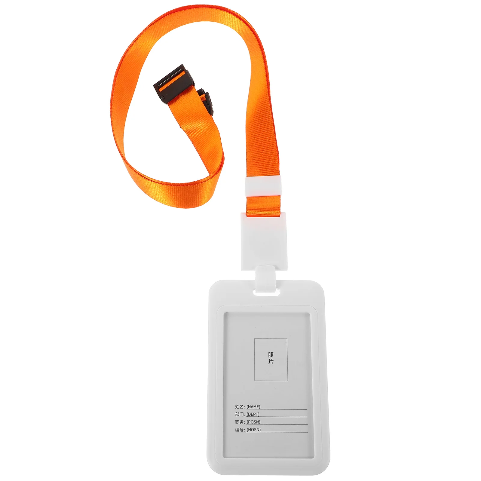

Retractable Holder Plastic Id Cards Lanyard Card Protector Anti-Scratch Employee Name Work Holder Bright Colors Stylish