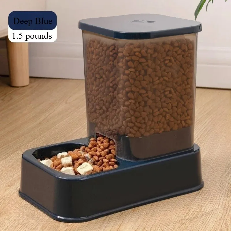 Battery-Free Automatic Pet Feeder Bowl with Water Dispenser - product detail 11