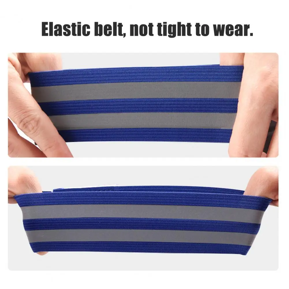 

Cycling Reflective Band High Visibility Cycling Pants Reflective Bands for Men Women Adjustable Night Running for Wrists