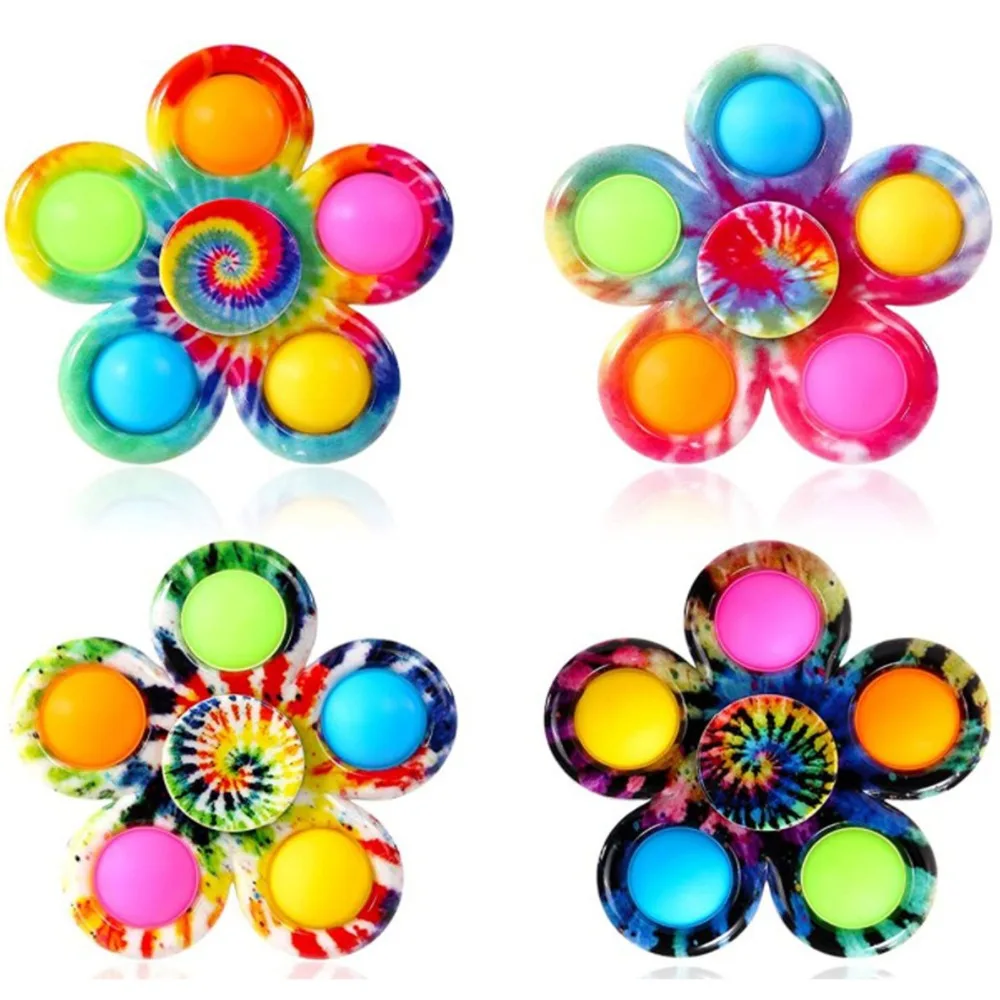 4 Simple Pop-up Toy Packs for Sensory Foam for Children's Parties Like Bulk ADHD Stress Relief Hand Spinner