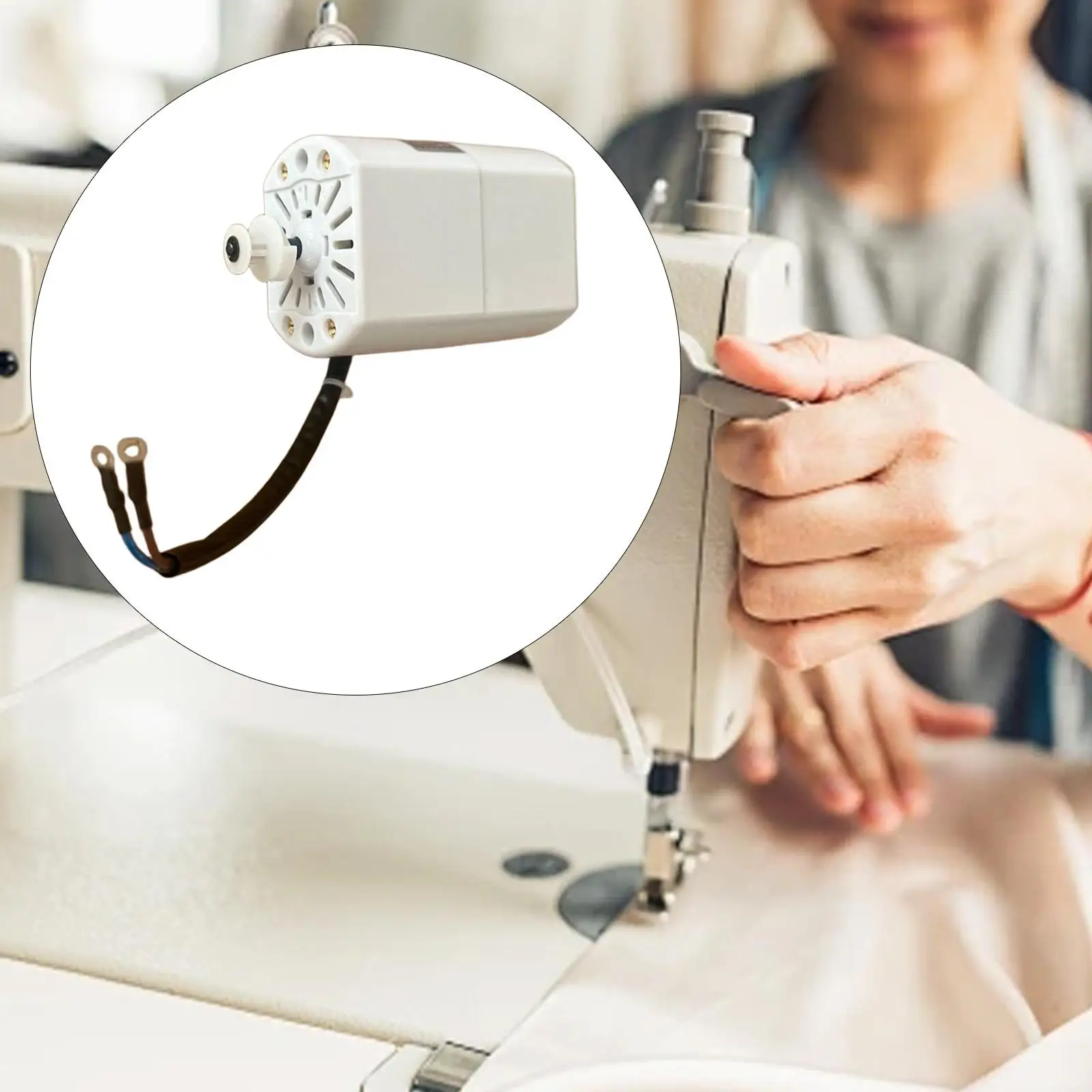 

Home Sewing Machine Motor Stable Electric Attachment Quality Plastic Replacement Part for Domestic Sewing 220V