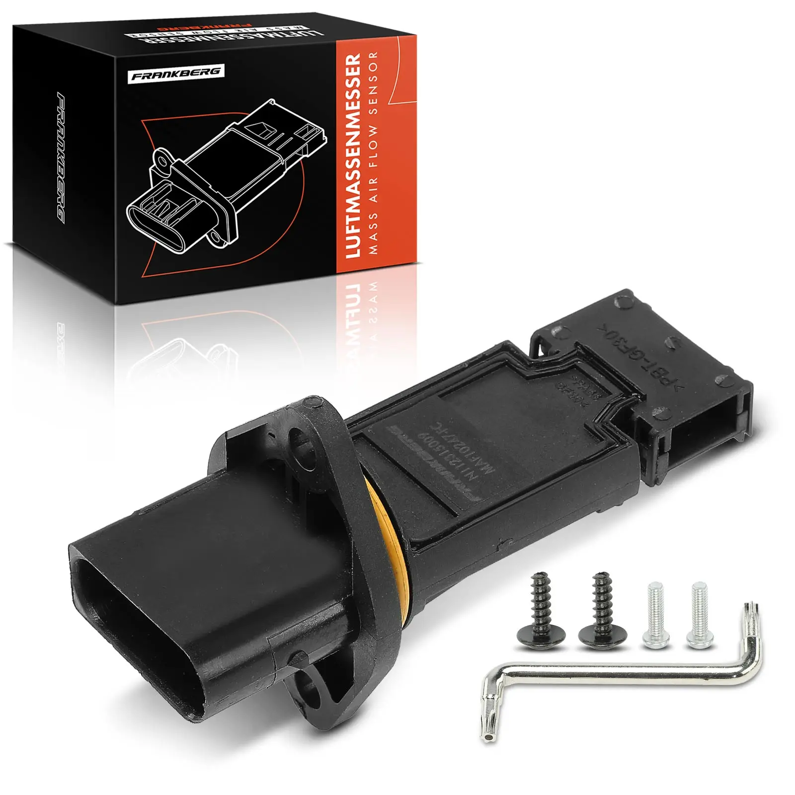 Frankberg 1x luchtmassameter voor Mercedes-Benz C-Klasse CL203 S203 W203 CLK C209 S210 W210 W461 W463 W163 V220 W220 AF10247