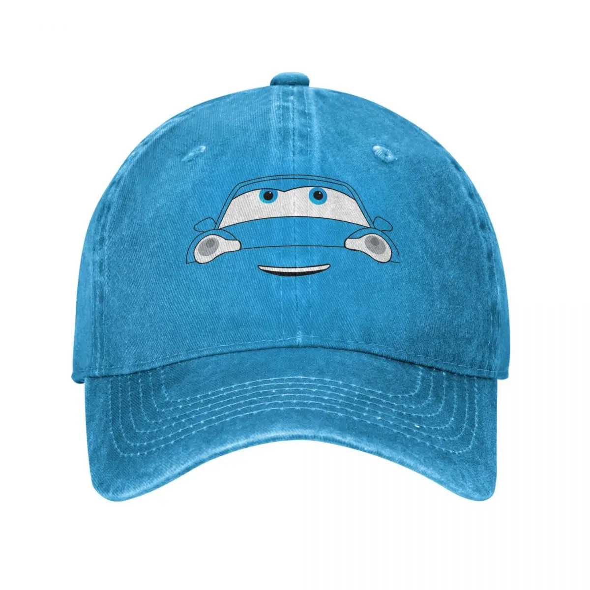 الكلاسيكية سالي سيارات البرق ماكوين قبعة بيسبول للجنسين المتعثرة الدنيم غسلها Snapback قبعة التدريبات قابل للتعديل القبعات قبعة