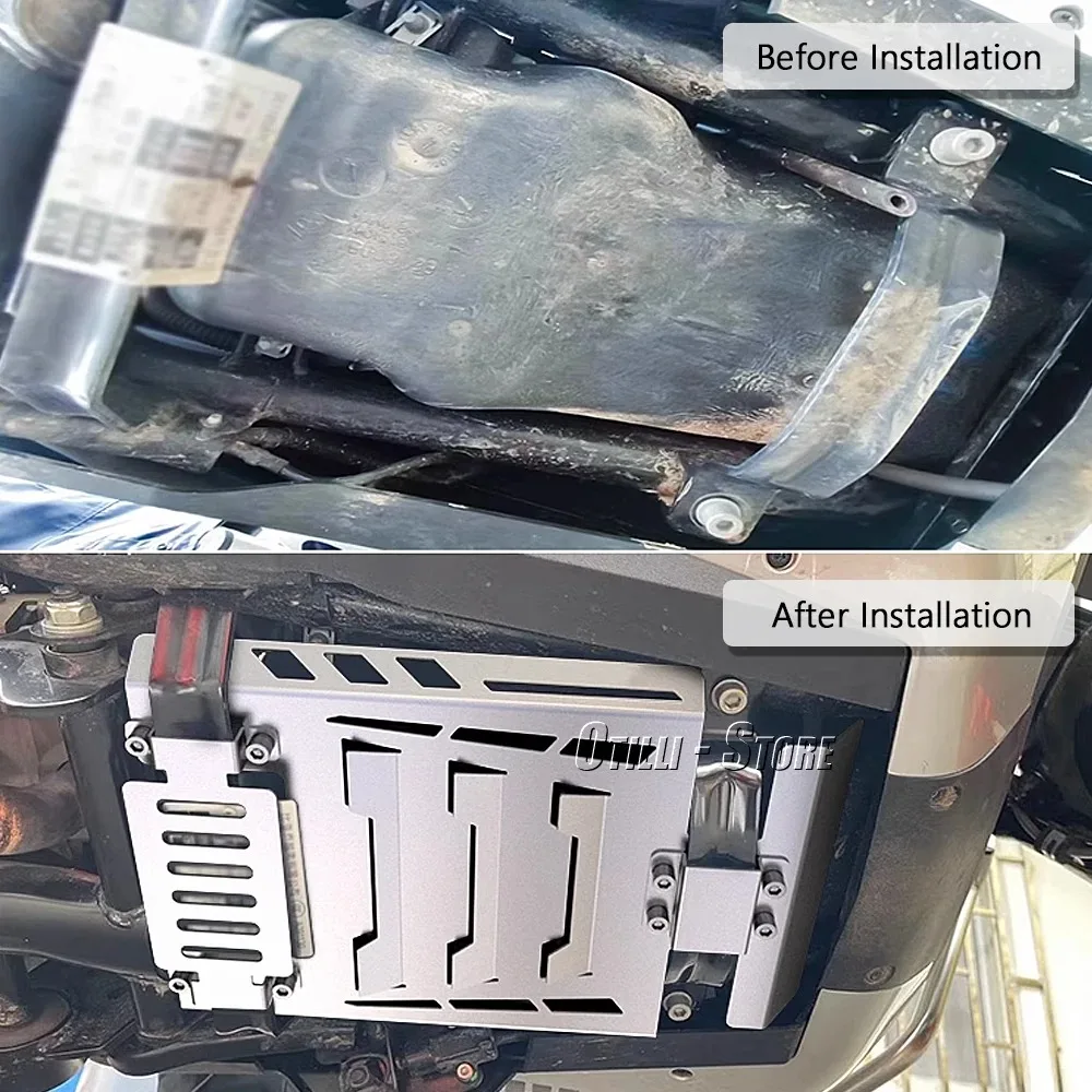 Para Aprilia SR GT 200 SRGT200 SRGT 200 2022 protector de motor de motocicleta chasis inferior carenado placa contra salpicaduras protección de placa de deslizamiento