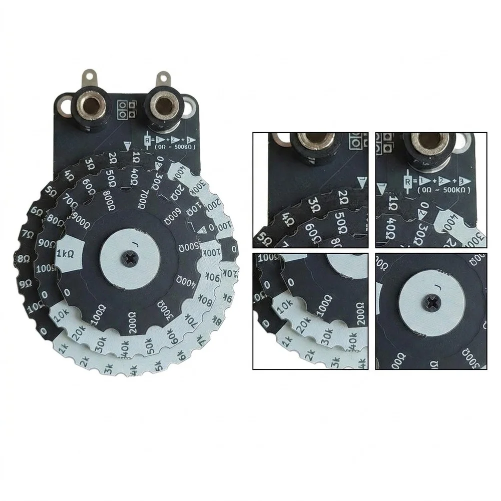 1pc Arbitrary Resistor Generator Programmable Resistor Board1 Ω – 500000 Ω 1% For Educational Experiments Electronic Engineering