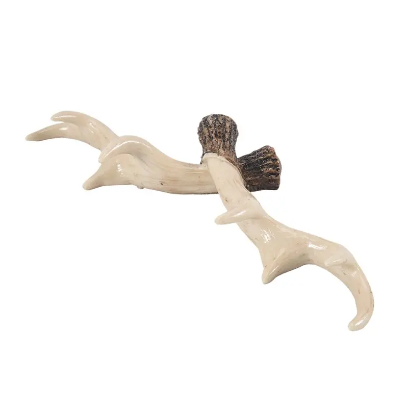 

Настенные крючки AC76 в винтажном стиле с оленьими рогами - 28 см, настенная вешалка для одежды, держатель для ключей, декоративный настенный крючок, прочный.