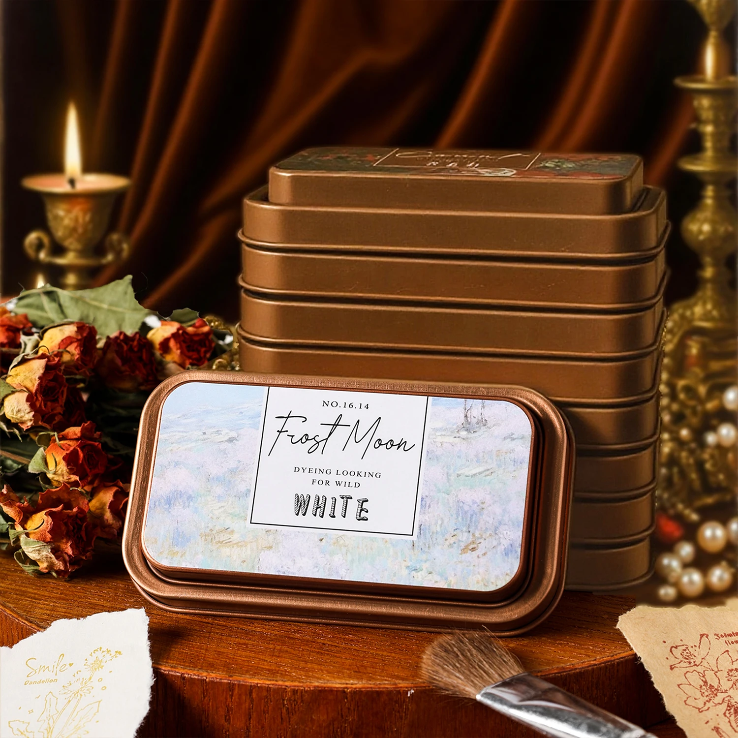 12 لون لطيف ختم الحبر النفط القائمة الحرف Stamps الأحبار ل المطاط Stamps النسيج سجل القصاصات الزفاف ديكور بصمة ختم