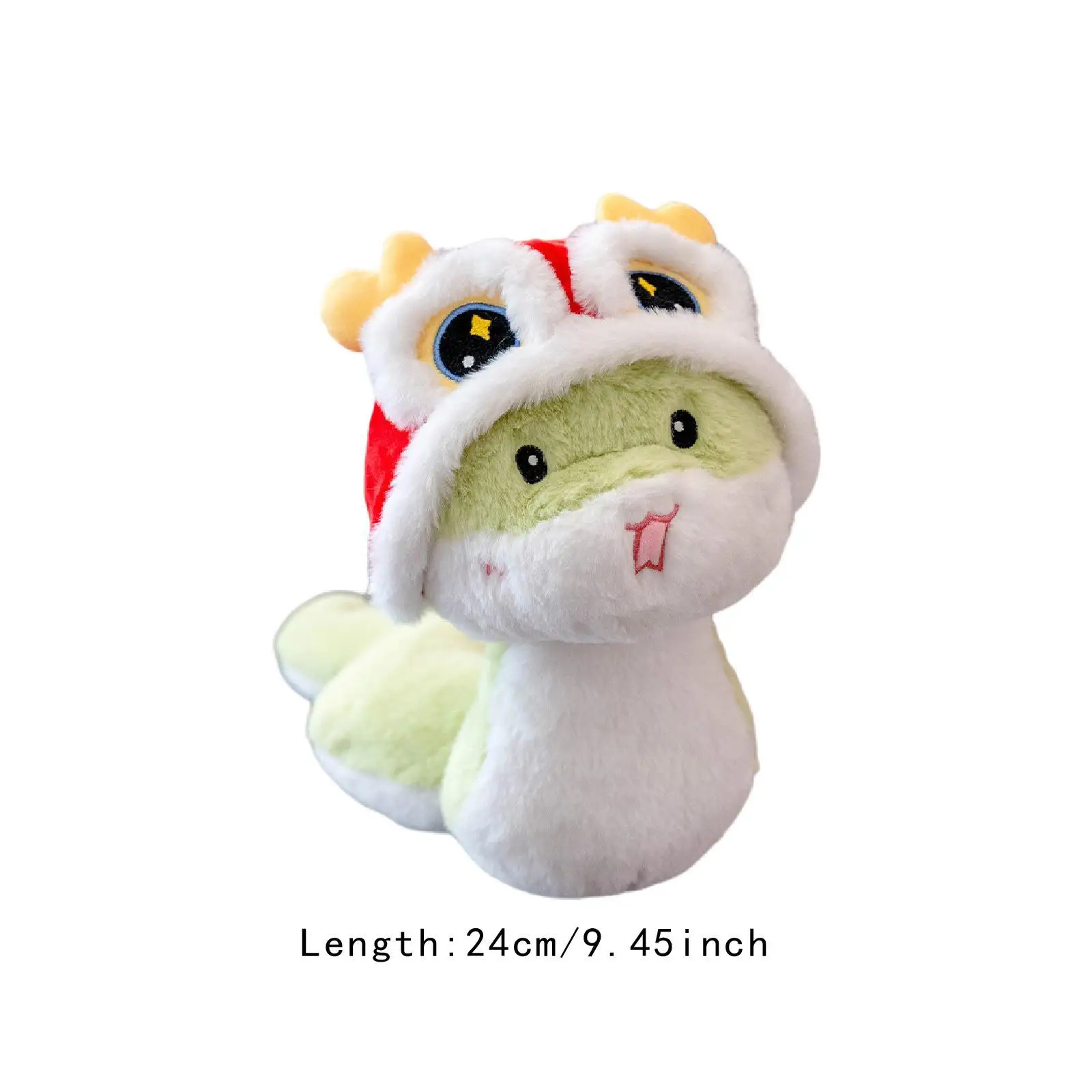 Cute Snake Plush Toy Soft Cartoon Hugging Toy for Children Boys Girls Gift