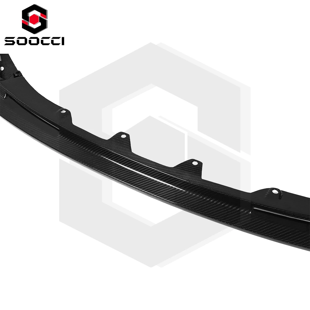 

For BMW G80 M3 G82 G83 M4 racing dry carbon fiber V-shaped front lip carbon fiber front bumper splitter