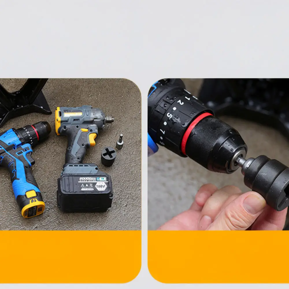Thickened Car Jack Socket Adapter Portable Automotive Lifting Tool Manual Electric Wrench Accessory Tire Service