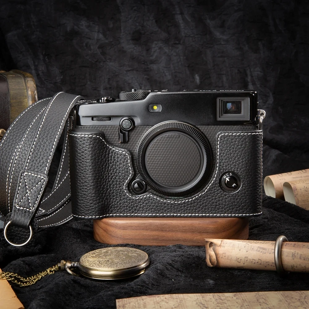 

Кожаный чехол для камеры Fujifilm X-Pro 3, чехол для камеры X-Pro 3, чехол ручной работы из натуральной кожи, защитный чехол для камеры, сумка