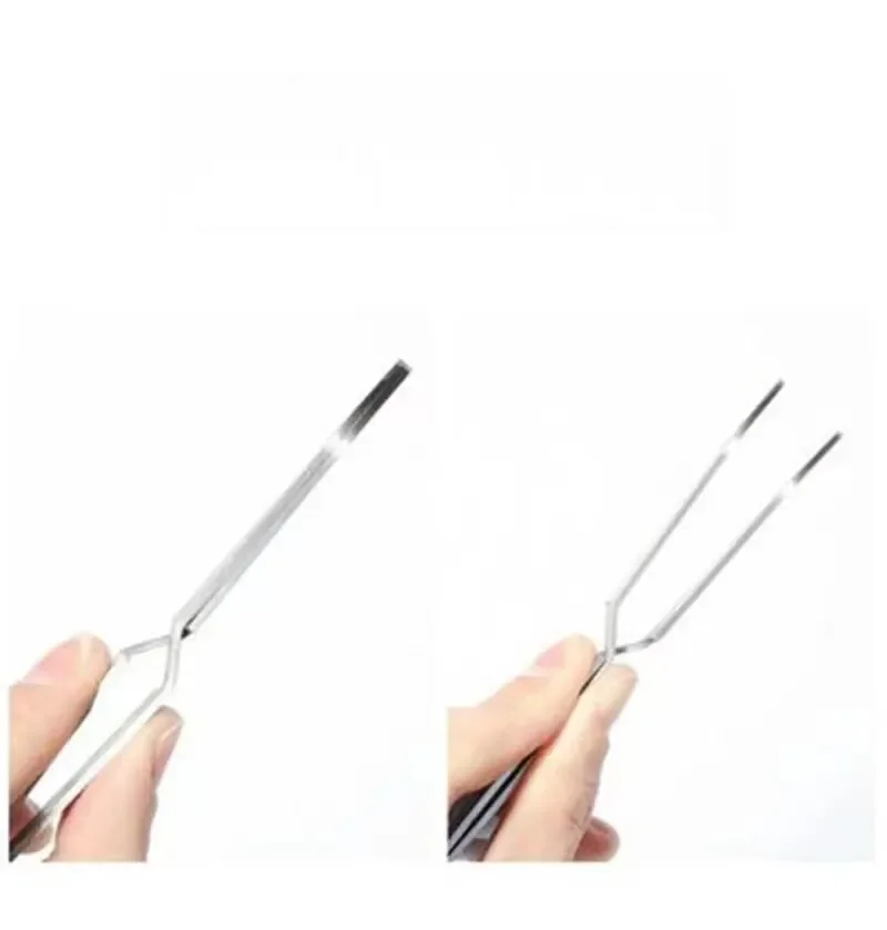 1Pc Multifunction Stainless Steel Nail Art Shaping Tweezers Cross Nail Clip Manicure Tools Fashion New Nail Art Tool