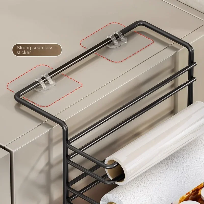 Kitchen Refrigerator Side Shelf Space Saving Spice Storage Rack Kitchen Fridge Shelf Rack Refrigerator Kitchen Organizer Shelf