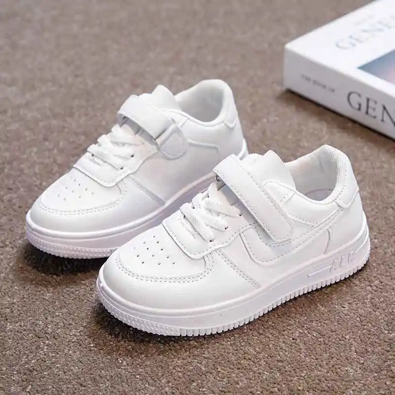 

Children's Indoor Sports oes Low Cut Synthetic Leather Breathable Comfortable Rubber Sole Anti-Slip Casual oes for Kids