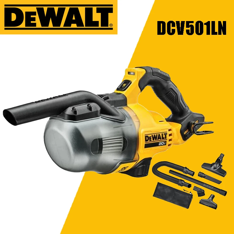 DEWALT DCV501LN 20V Lithium Brushless Cordless Dry Hand Vacuum Portable Industrial Fans Power Tools