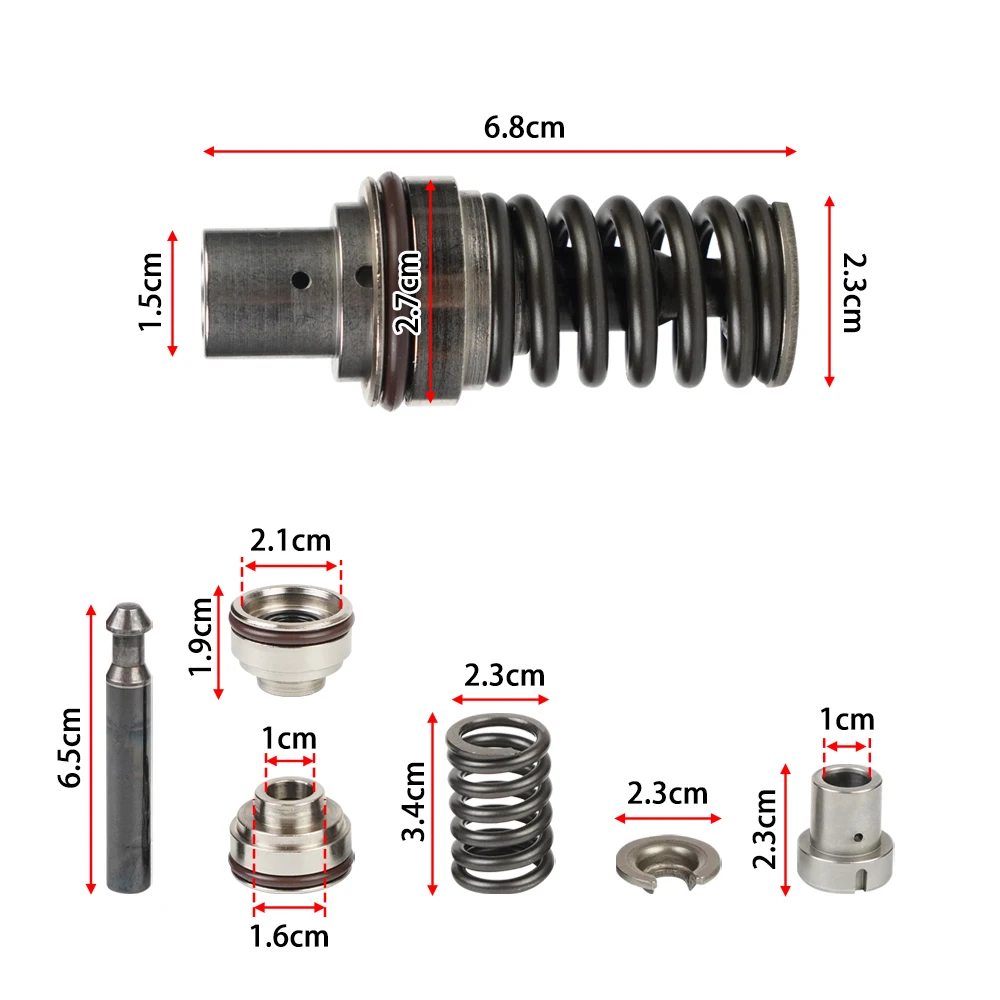 High-Pressure Pump Pistons for EA888 Second-Generation 2.0 EA111 1.4 EA837 V6 2.8L 3.0T EA855 2.5T V10 5.2L Parts