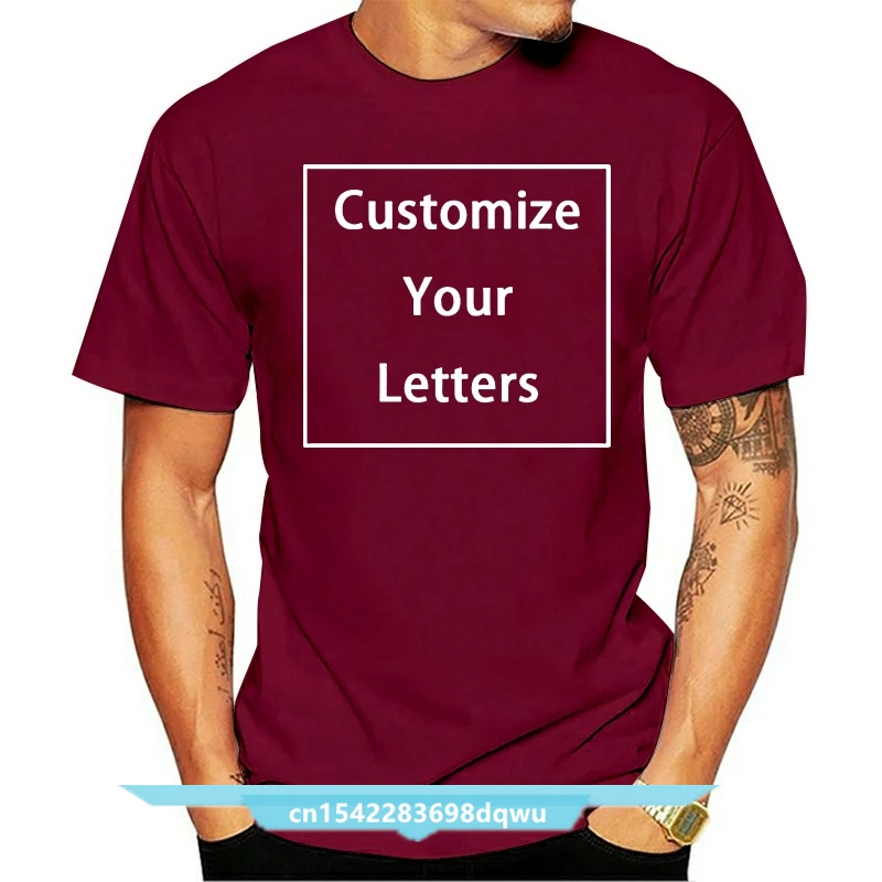 

Wejnxin New Style Print T Shirt Men Women Colors Letter Your Photo Logo Text Image O Neck Streetwear Your Own Cotton Tshirt